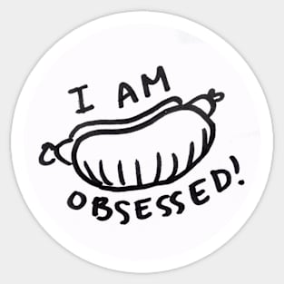 Jubilee's Hot Dog Obsession Sticker